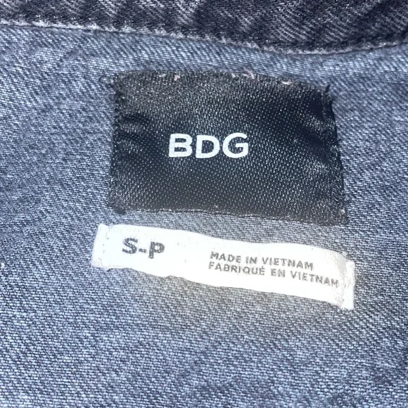 BDG black jean jacket - Picture 2 of 4